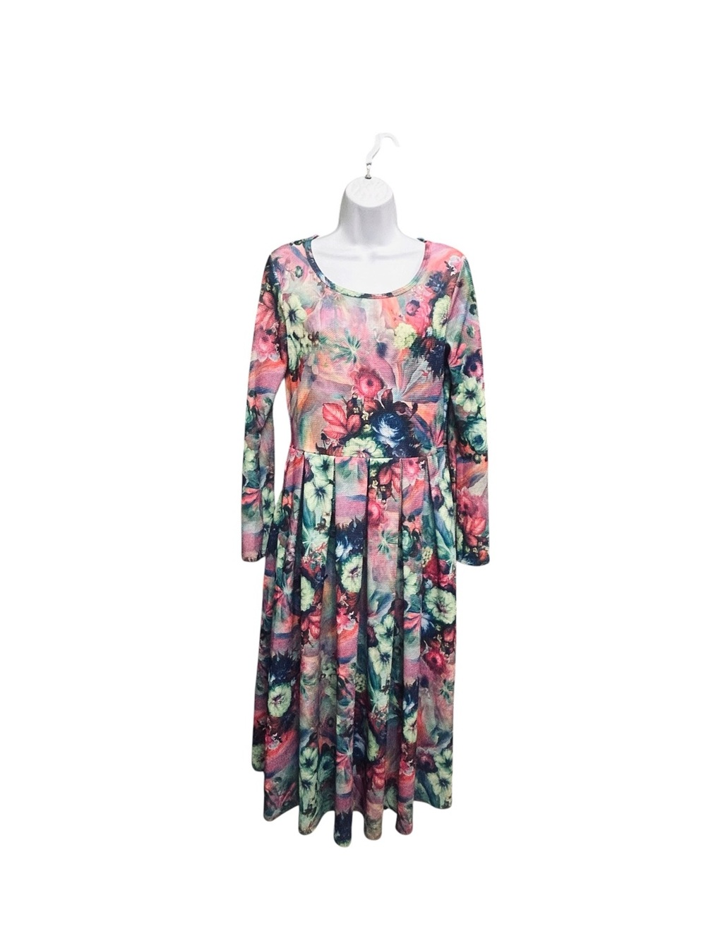 Pretty Young Thing Floral Midi Dress M